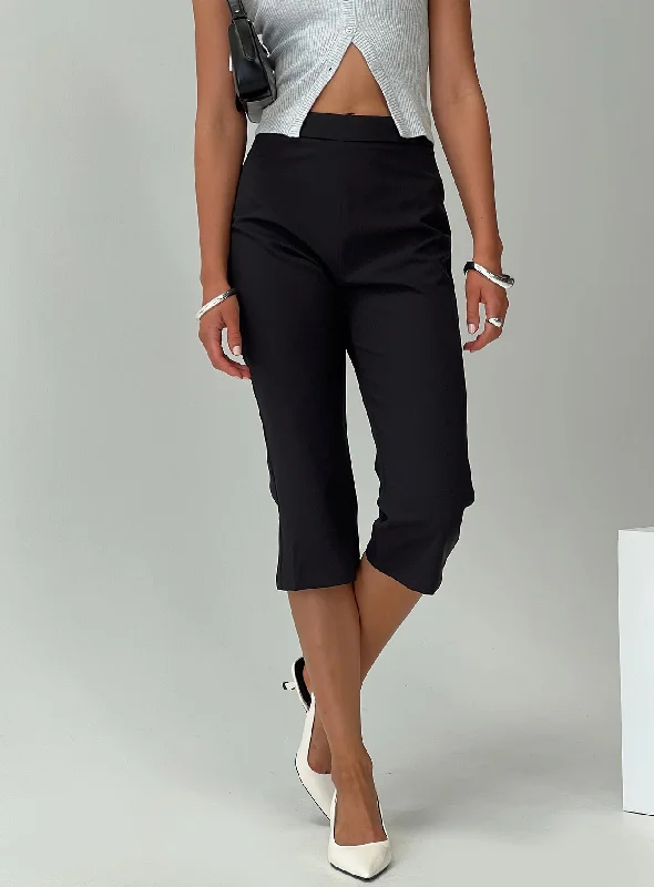 Limited Time Offers Meadowlark Capri Pants Black