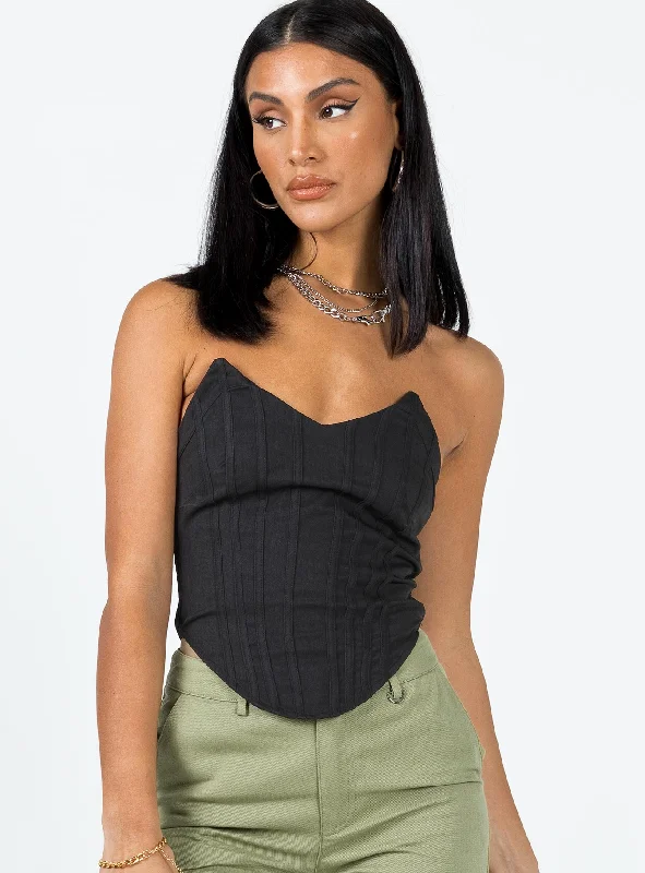 Wardrobe Essentials Armisen Top Black