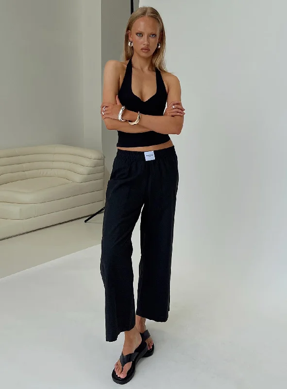 Flash Sales This Week Beach House Pants Black