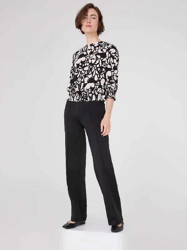 Trendsetting Threads Front Pintuck High-Rise Pants