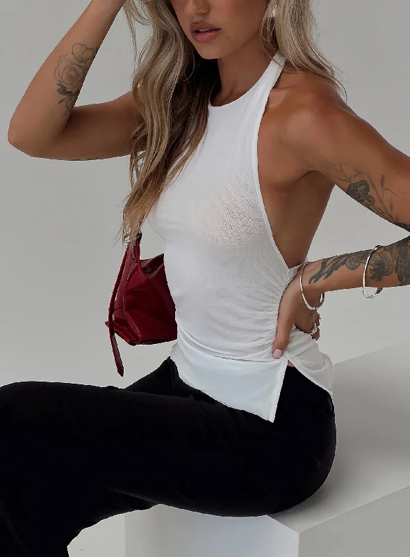 Trendy Online Boutiques Kaiser Top White