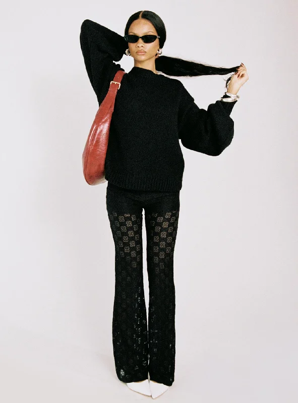 Trendsetting Threads Jubilee Flare Pants Black