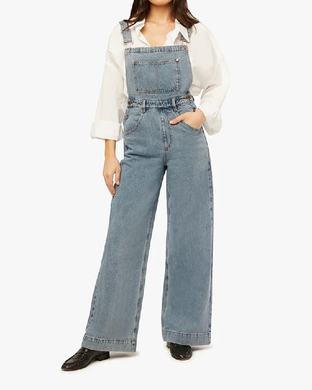 Crazy Price Slashing Wide Leg Denim Overall