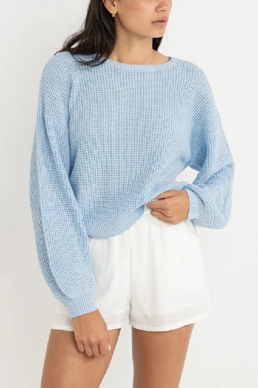 Trend Alert Rhythm Classic Knit Jumper - BLUE