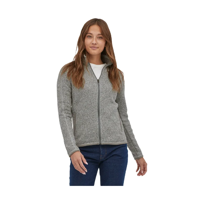 Athleisure Wear Patagonia Women's Better Sweater Fleece Jacket - Birch White