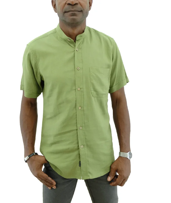 Top 10 Women's Online Clothing Stores 13S1872GREENP, Oleg Cassini Men's S/Sleeve  Linen Shirts