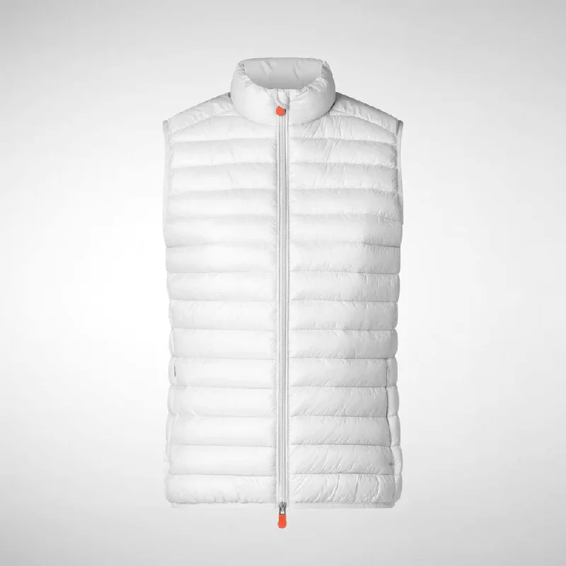 Final Sale Women's Charlotte Puffer Vest In Off White