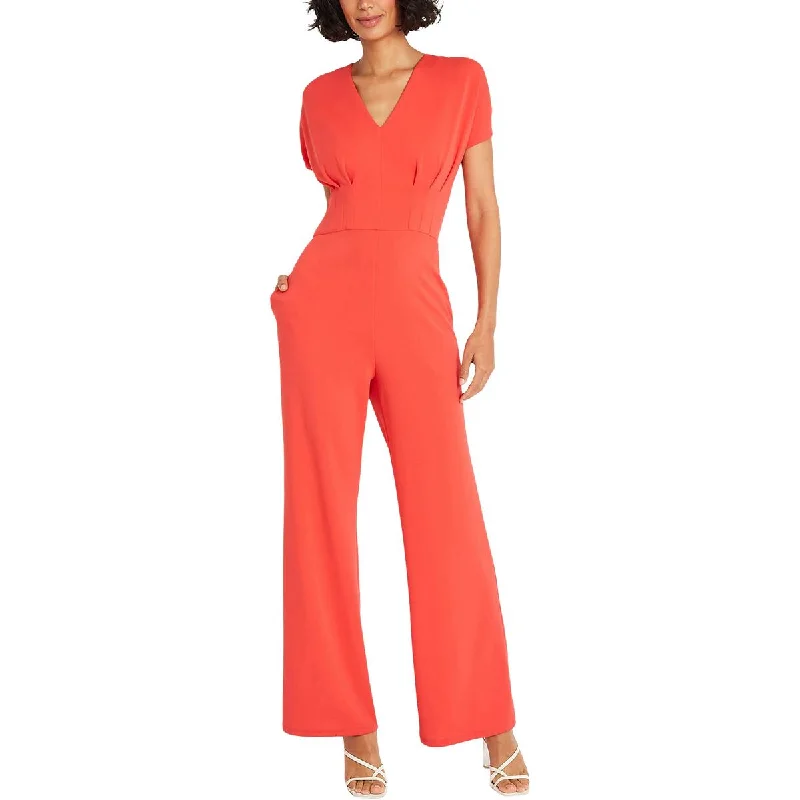 Seasonal Clearance Maggy London Womens Pleated  Jumpsuit