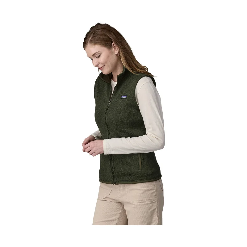 Minimalist Style Patagonia Women's Better Sweater Fleece Vest - Torrey Pine Green