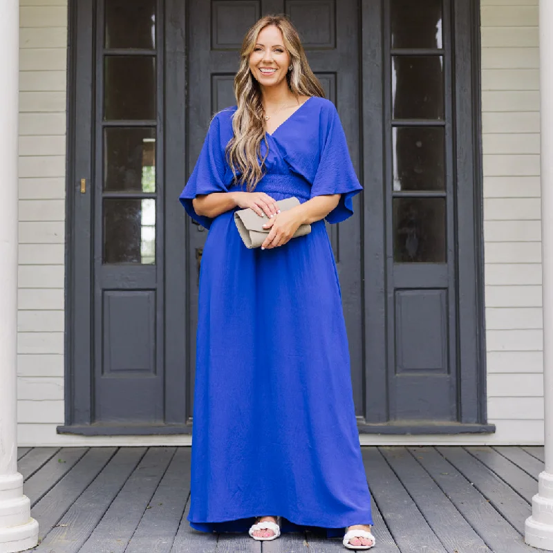 Special Offers Feeling Good Maxi Dress, Royal