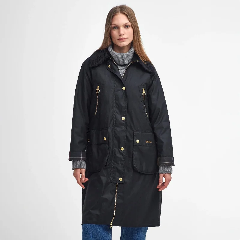 Affordable Online Boutique Ebberston Waxed Jacket Black/Classic