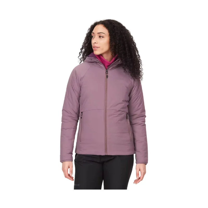 Trendy Outfits For Ladies Marmot Women's Novus Hoody Jacket - Hazy Purple FINAL SALE