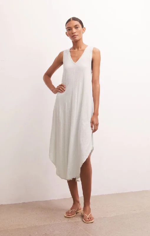 Women Online Clothing Boutiques The Reverie Slub Dress, Skylight