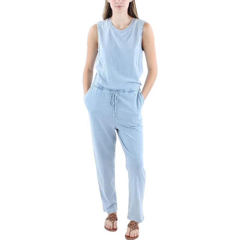 Discover Now Z Supply Womens Solid Stretch Jumpsuit