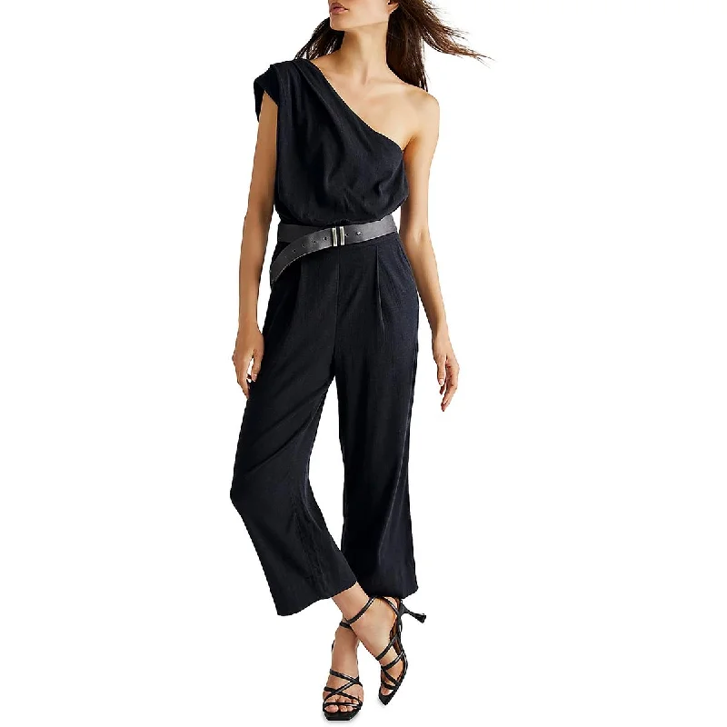 Wardrobe Refresh Free People Womens One Shoulder Slouchy Jumpsuit