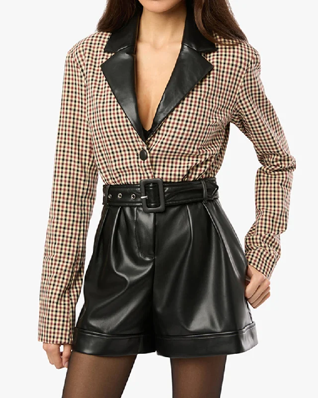 Chic Women's Clothing for Date Nights Blazer Romper