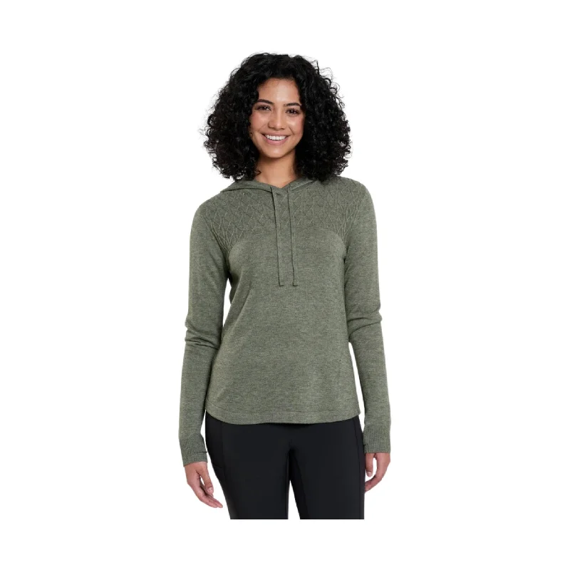 Wardrobe Essentials Kuhl Women's Kortina Hooded Sweater - Soft Pine