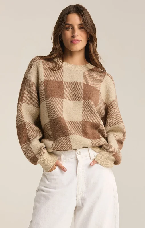 Trend Alert Z-Supply Check You Later Plaid Sweater - CAMPFIRE