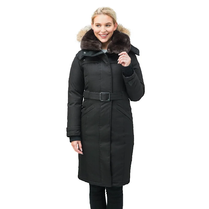 Chic & Cozy Collection She-Ra Women's Parka Black