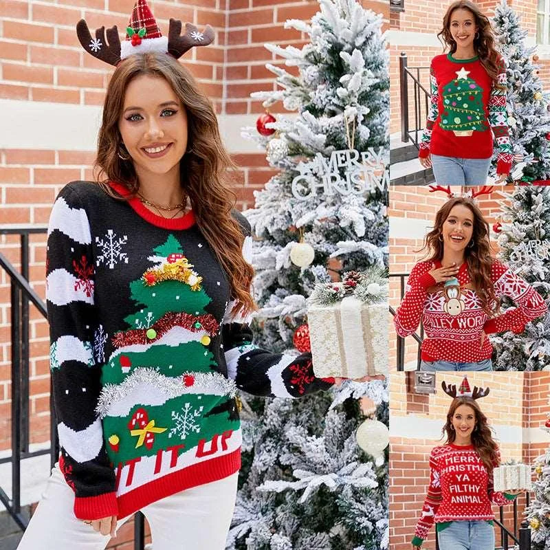 Everyday Basics Women's Christmas sweater