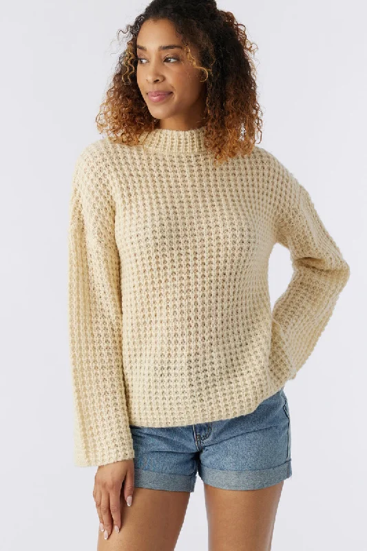 Trendsetter's Closet O'Neill Fawn Sweater - Bone