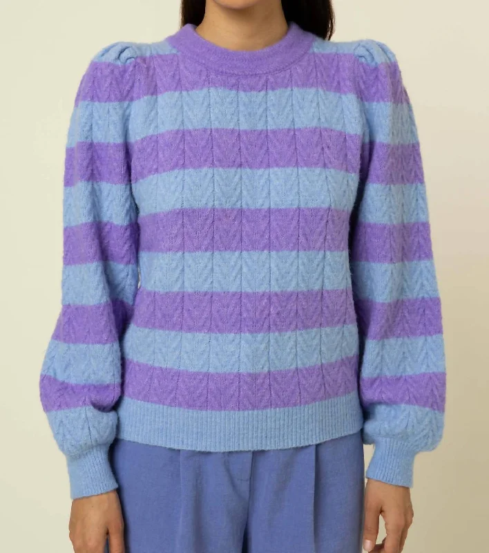 Online Shopping Boutiques Neve Sweater In Violet