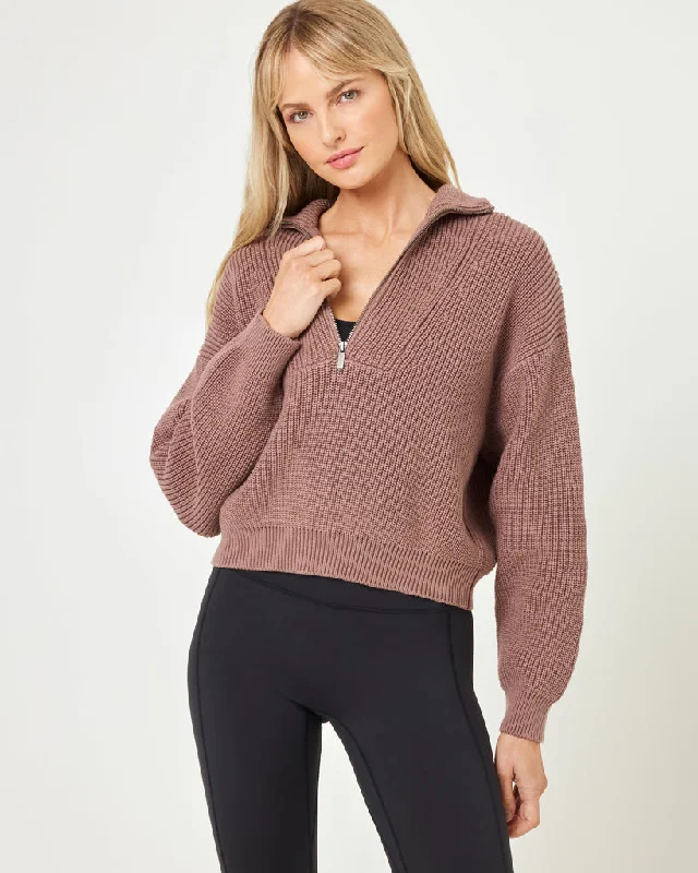 Women Clothing L Space Sorine Sweater - FAWN