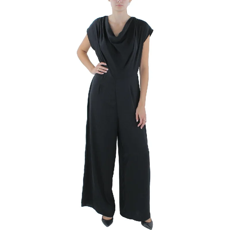 Online Shopping Boutiques Gigi Parker Womens Cowl Neck Wide Leg Jumpsuit