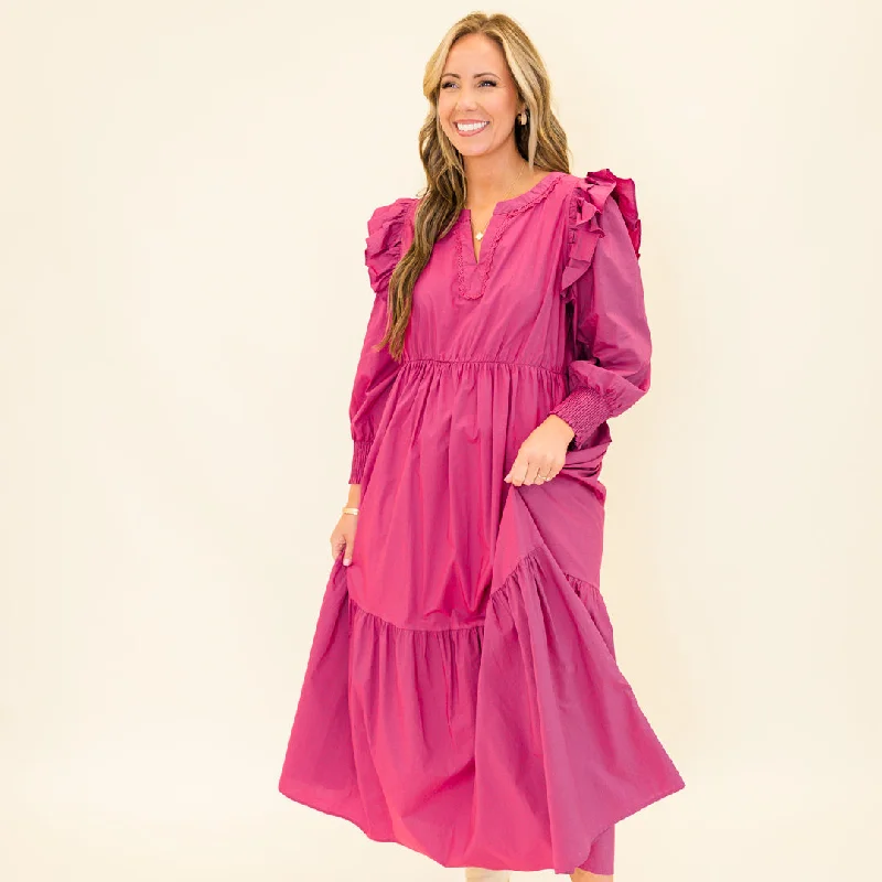 Trendsetter's Closet Journey Of Us Maxi Dress, Pink