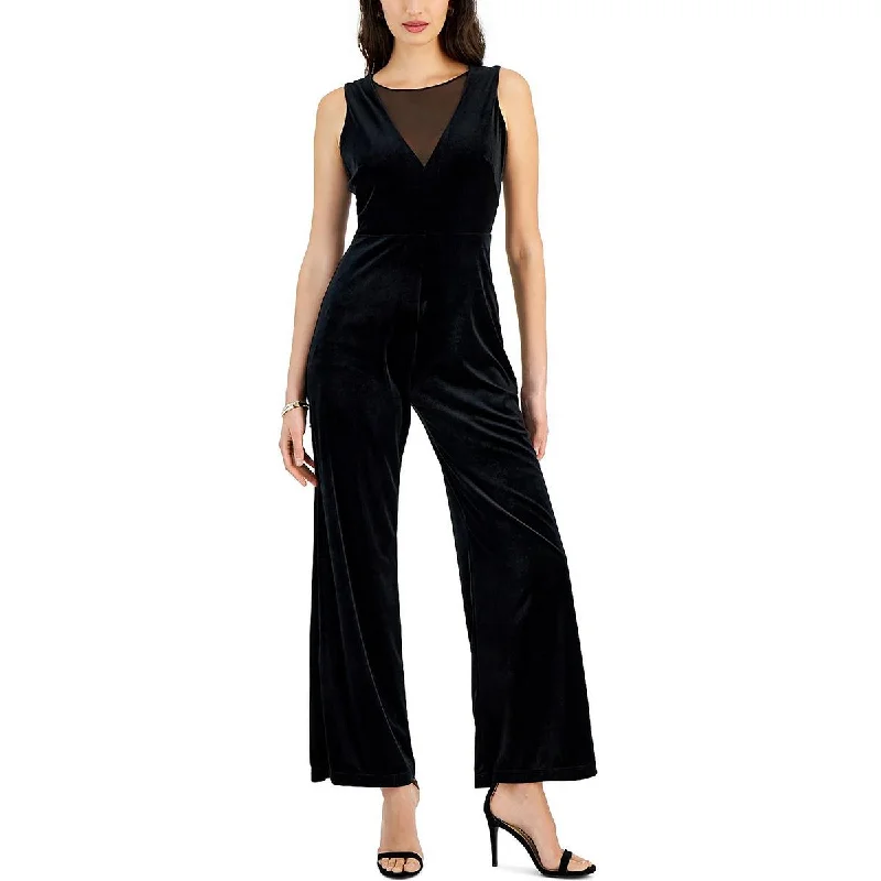 Women's Formal Wear Taylor Womens   Velvet Velvet Jumpsuit