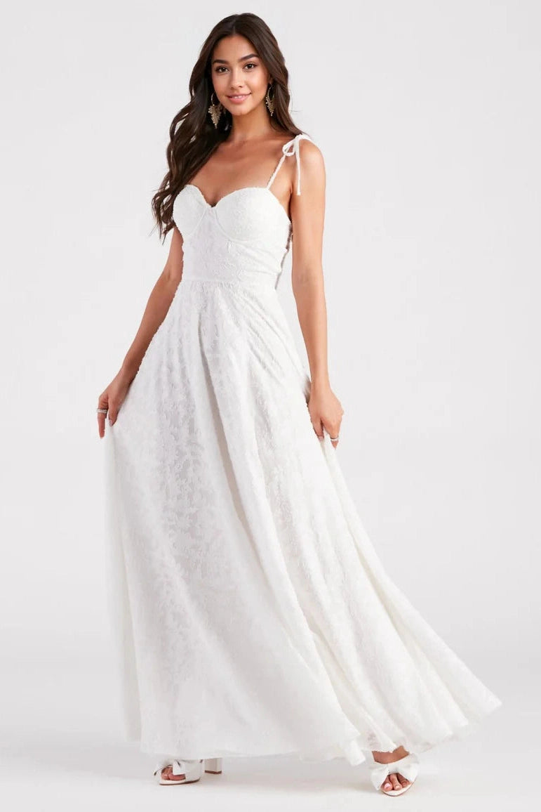 Bid Farewell To The Old Season Madelyn Formal Chiffon A-Line Dress