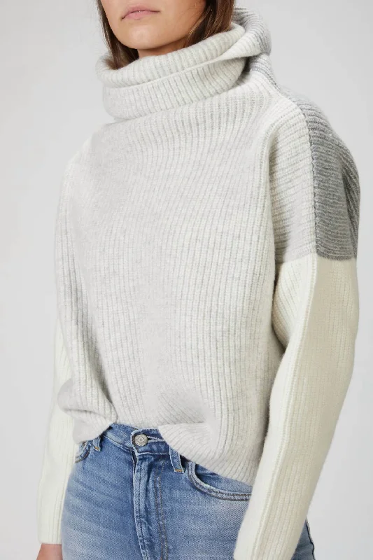 Clothes For Women Joan Jumper In Grey/white