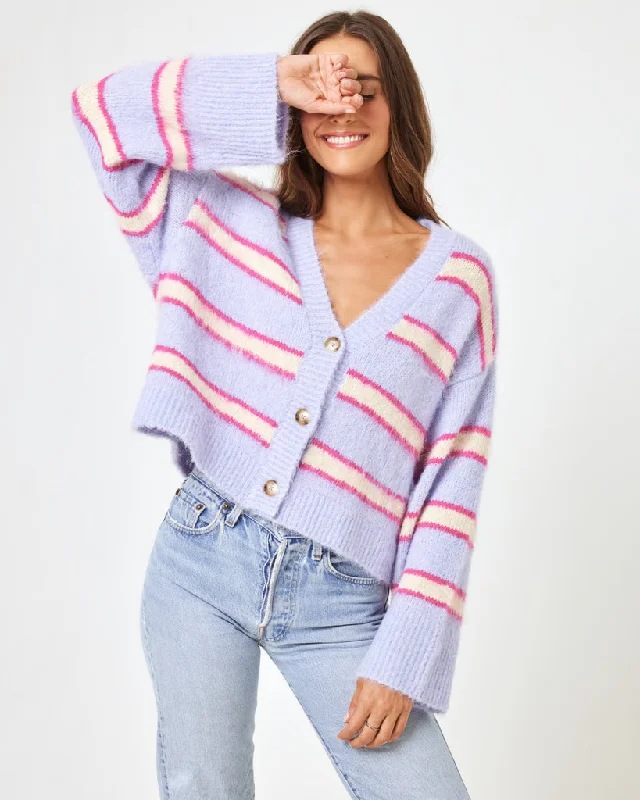 Online Boutiques Affordable L Space Montauk Sweater - SANDY DUNE STRIPE