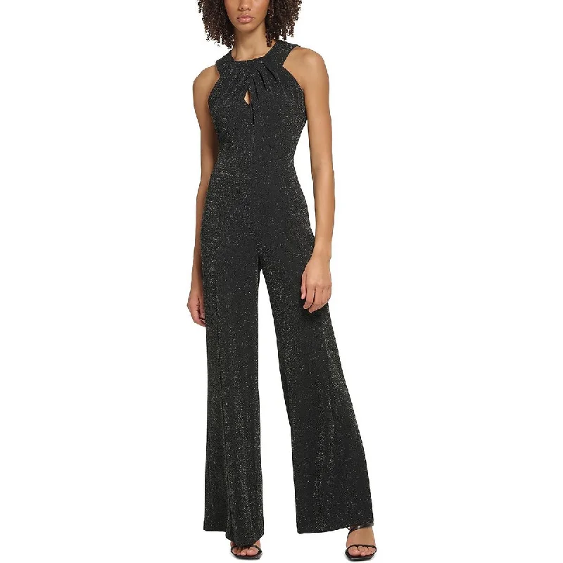 Huge Markdowns Calvin Klein Womens Matte Jersey Jumpsuit