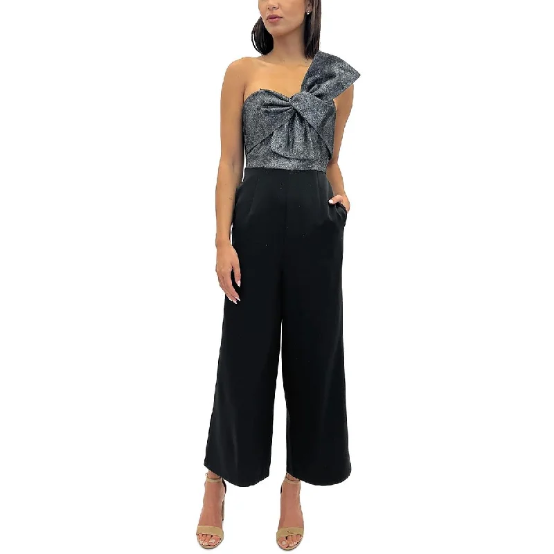 Women's Clothing for Every Season and Trend Sam Edelman Womens Cady Bow Strapless Jumpsuit