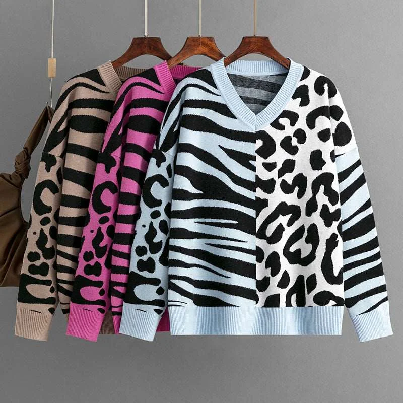 Big Discounts Women's Leopard Sweater