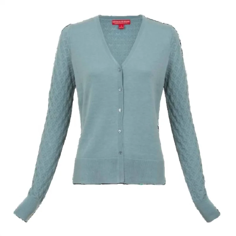 Fashionista Favorites Katrin Cardigan in Moss