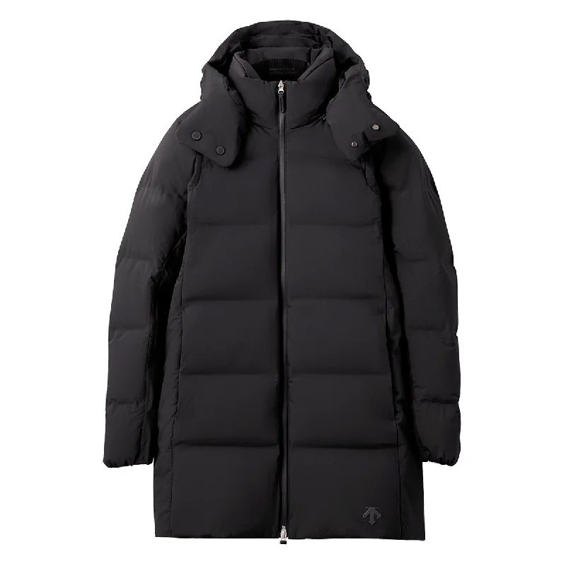 Elegant Styles Women's Descente MIZUSAWA DOWN COAT "ANCHOR-HC" Black