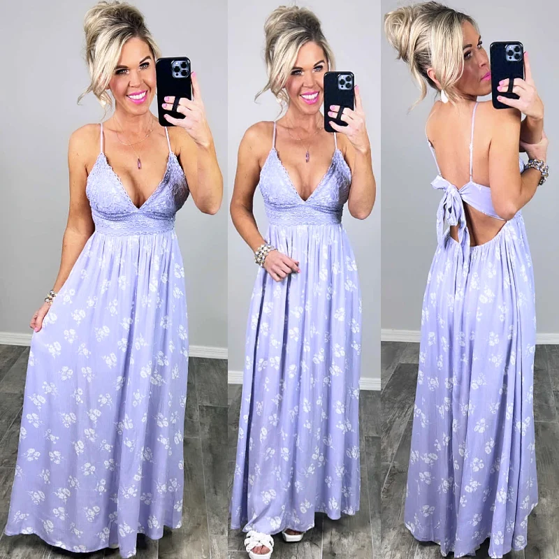 Big Discounts Feeling Romantic Maxi Dress - Lavender