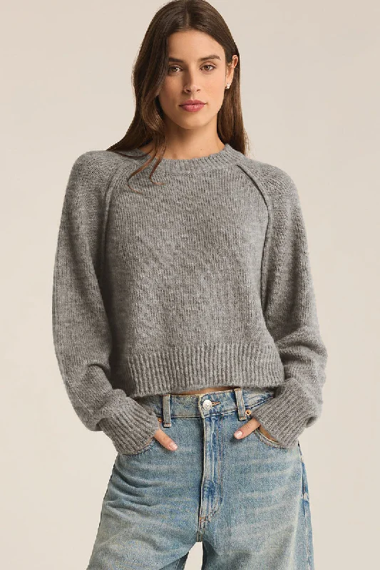 Discount Price Z-Supply Adrian Sweater - CLASSIC HEATHER GREY