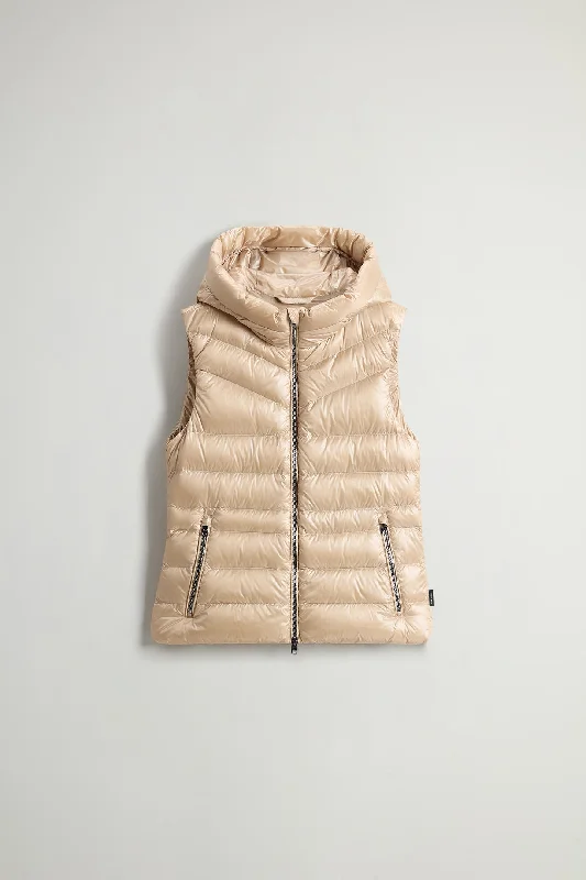 Hot Brand Discounts Aliquippa Padded Vest Oxford Tan