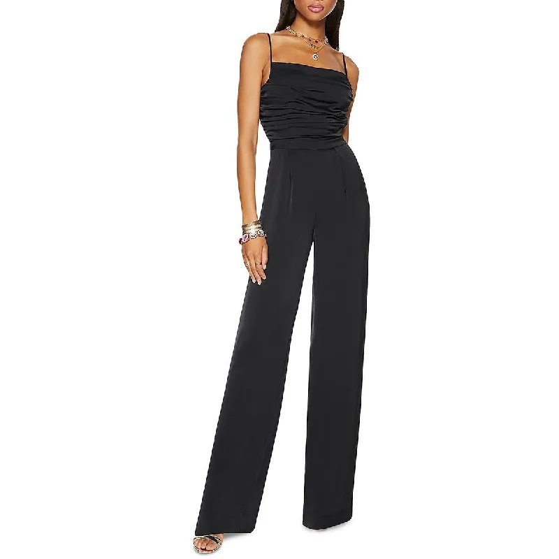 Versatile Women's Fashion Ramy Brook Womens Ruched Pleated Jumpsuit