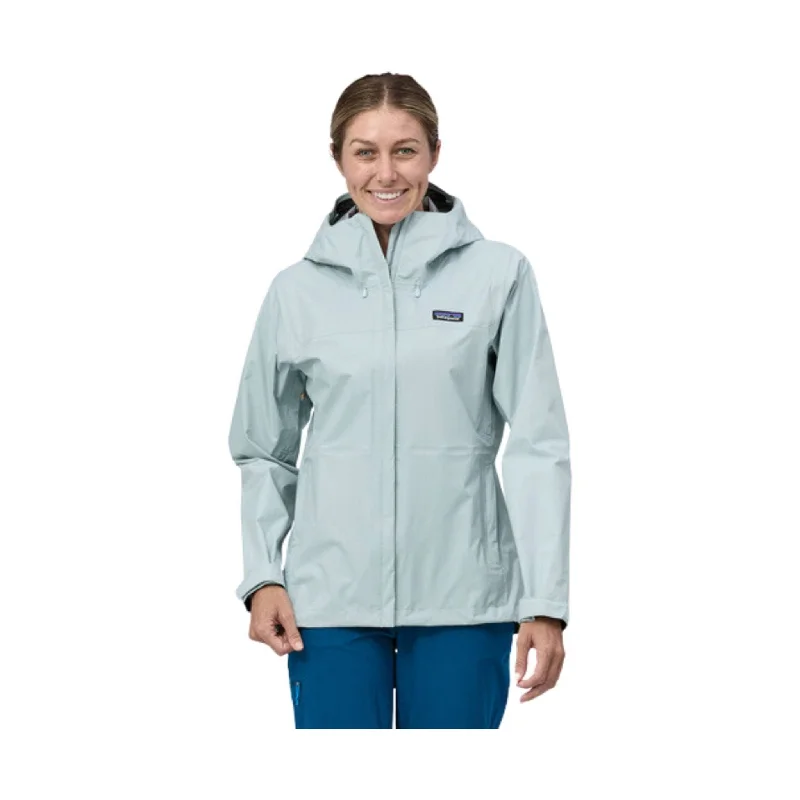 Women Clothes Patagonia Women's Torrentshell 3L Rain Jacket - Chilled Blue