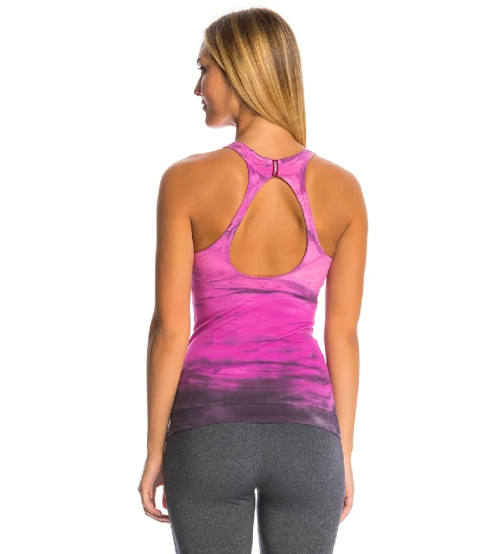 Chic And Edgy Hard Tail Tear Drop Yoga Tank Top