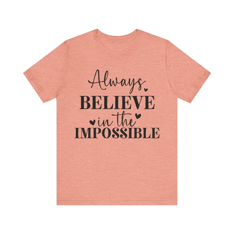 Trendy Women's Wear Motivational Short Sleeve T-Shirt