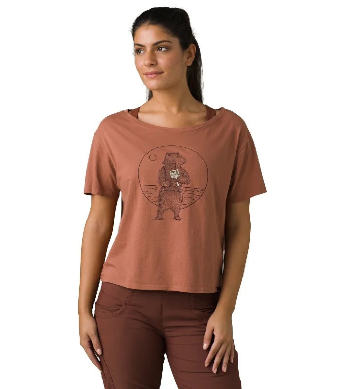 Online Boutiques Clothing prAna Women's Journeyman Tee 2.0