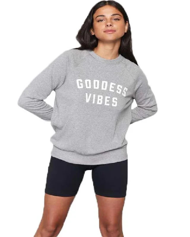 Comfort Meets Fashion Goddess Vibes Old School Sweatshirt