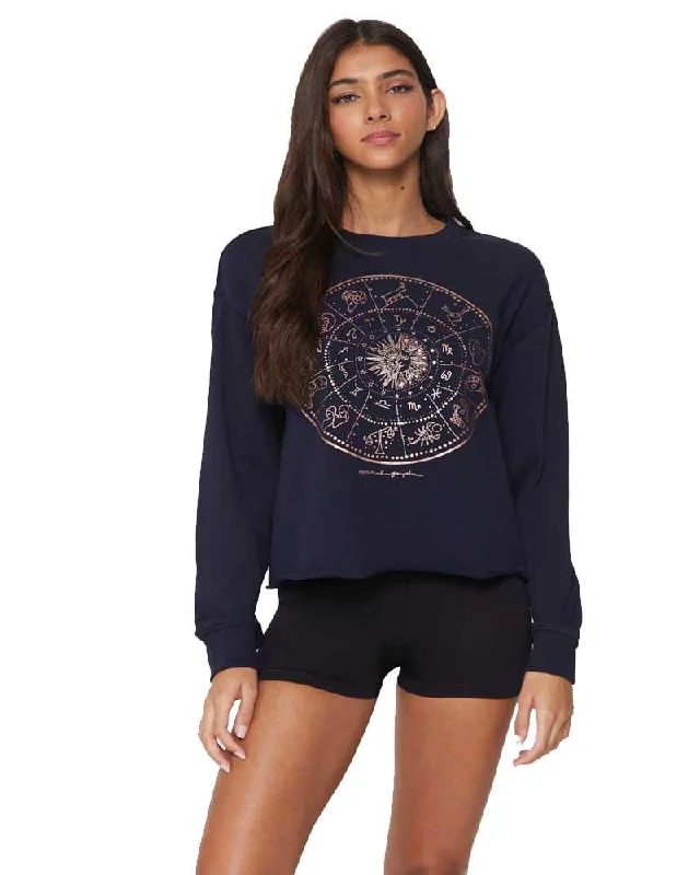 Trendy Street Style Attire Zodiac Mazzy Sweatshirt