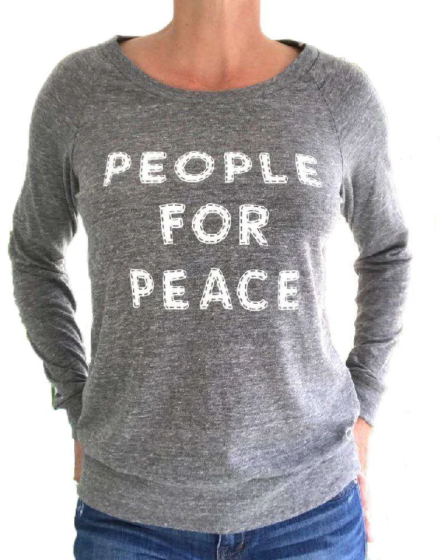 Fashion Forward Outfits People For Peace Sweatshirt