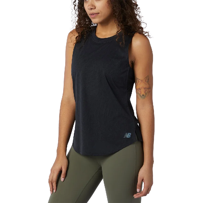 Clearance Event Women's Q Speed Fuel Jacquard Tank